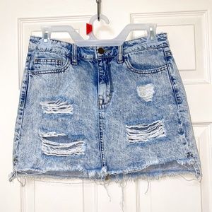 Forever 21 Jean Skirt